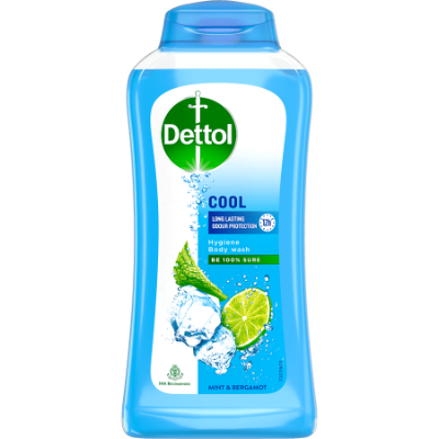 Dettol Body Wash & Shower Gel - Cool Mint & Bergamot - 250ml
