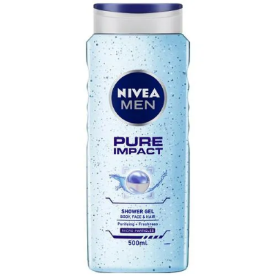 Nivea Men Pure Impact Body Wash - 500ml
